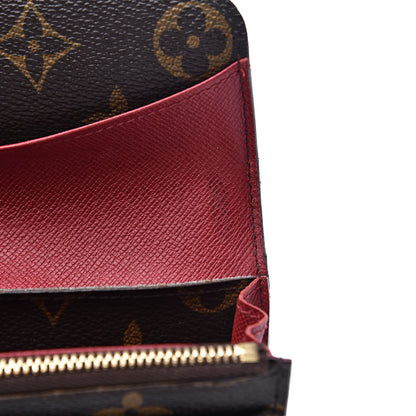 Louis Vuitton Monogram Emilie Wallet Fuchsia 12 of 16