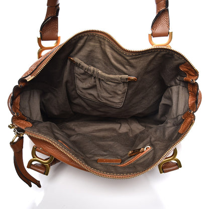 Chloe Calfskin Large Marcie Satchel Tan 5 of 19