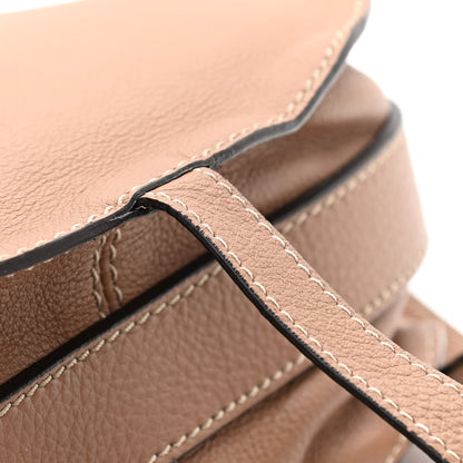 Chloe Calfskin Medium Marcie Round Crossbody Bag Nut 16 of 17