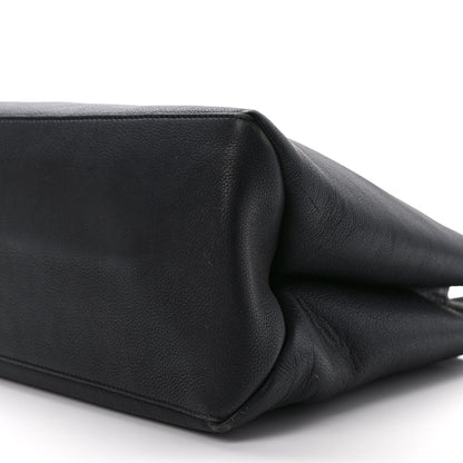 Louis Vuitton Grained Calfskin Lockme Shopper Black 7 of 11
