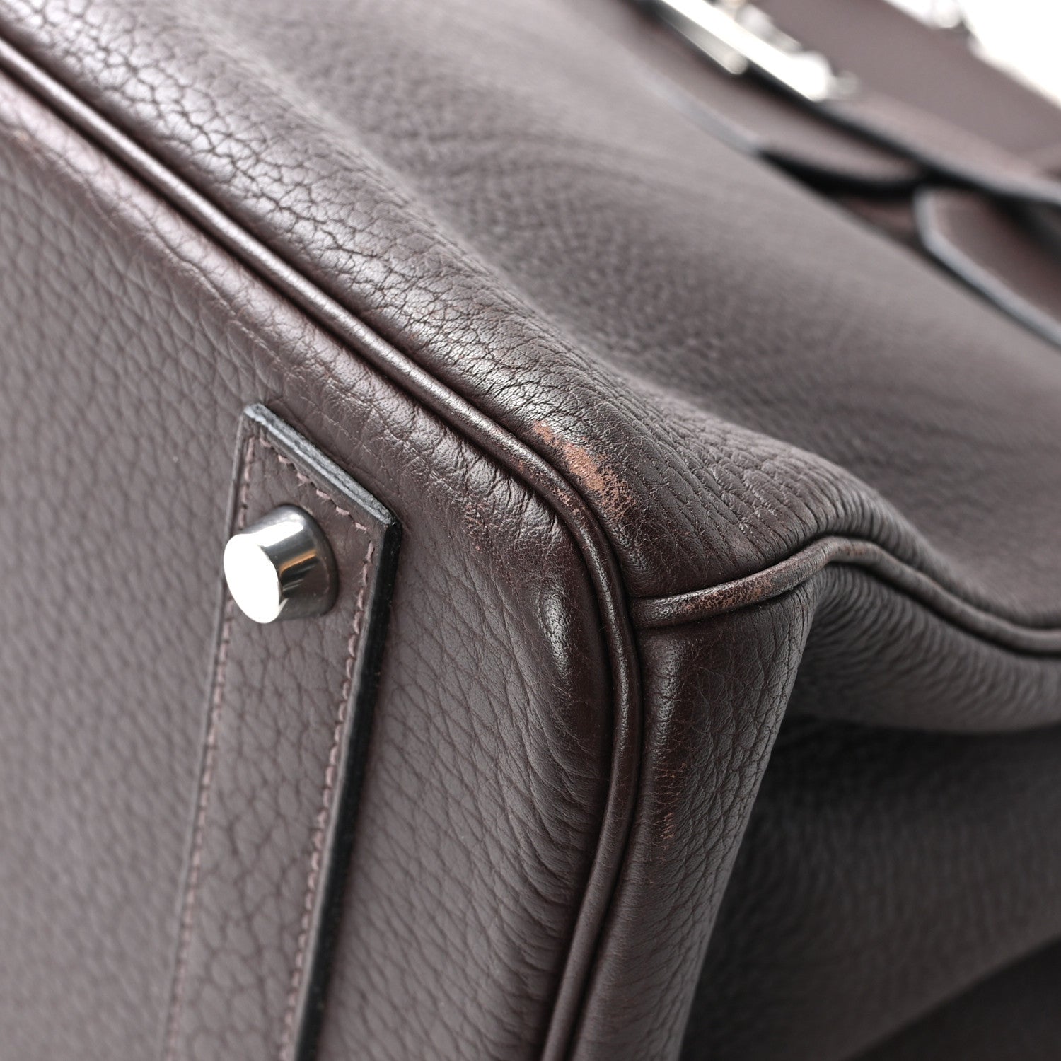 Hermes Togo Birkin 40 Chocolate 10 of 11