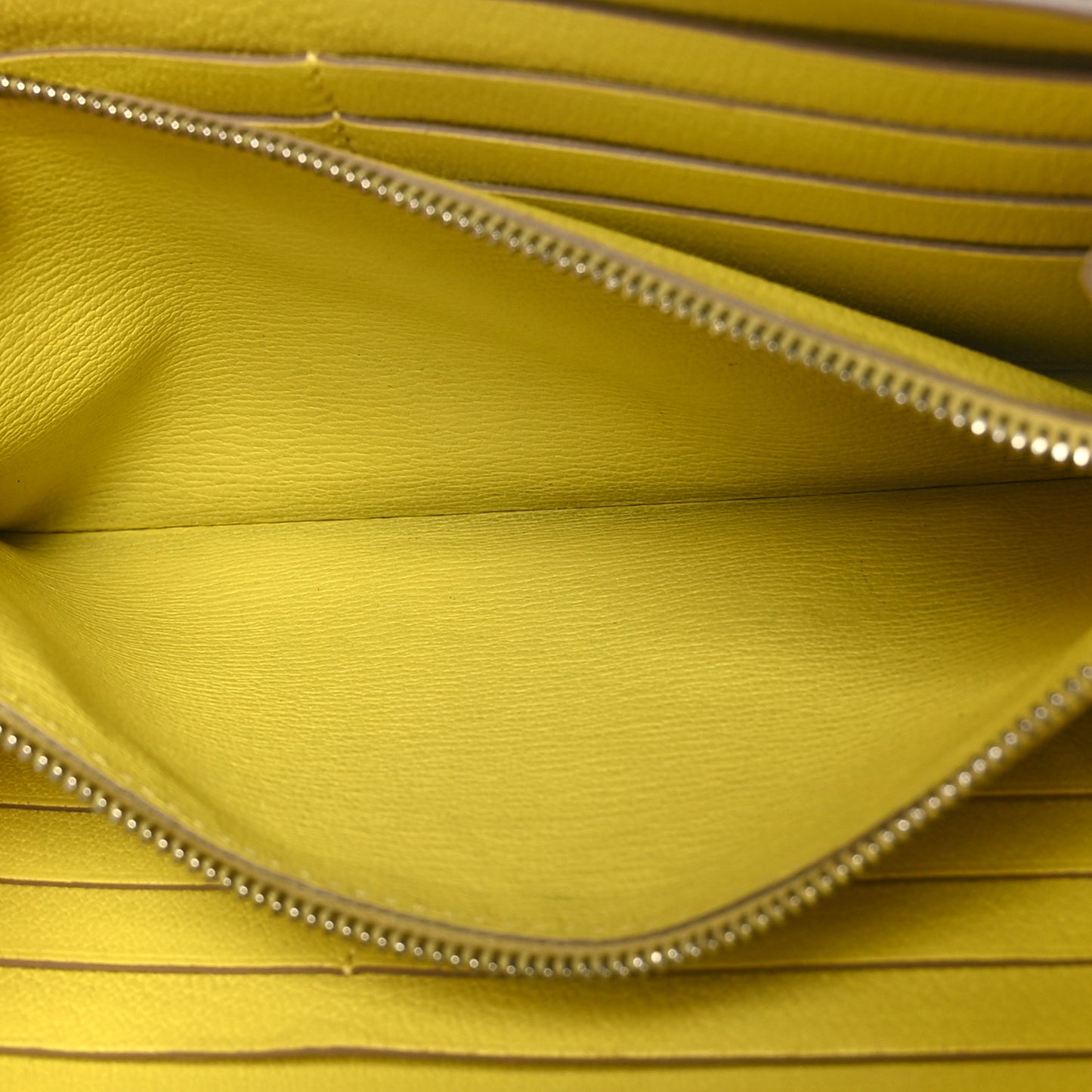 Matte Alligator Kelly Longue Wallet Mimosa