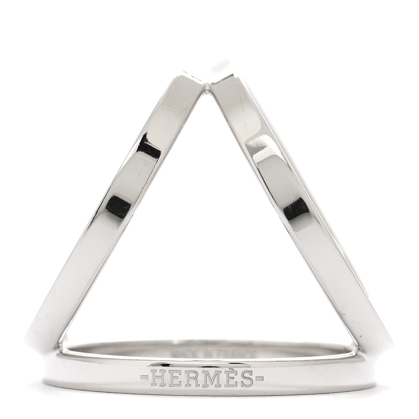 Palladium Trio Scarf Ring