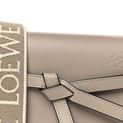 Loewe Calfskin Jacquard Mini Gate Dual Bag Clay 8 of 11