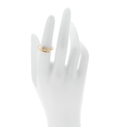 Cartier 18K Yellow Gold Diamond Small Juste Un Clou Ring 52 6 2 of 6