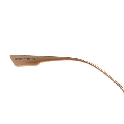 Christian Dior Clan 2 Aviator Sunglasses Gold 6 of 8