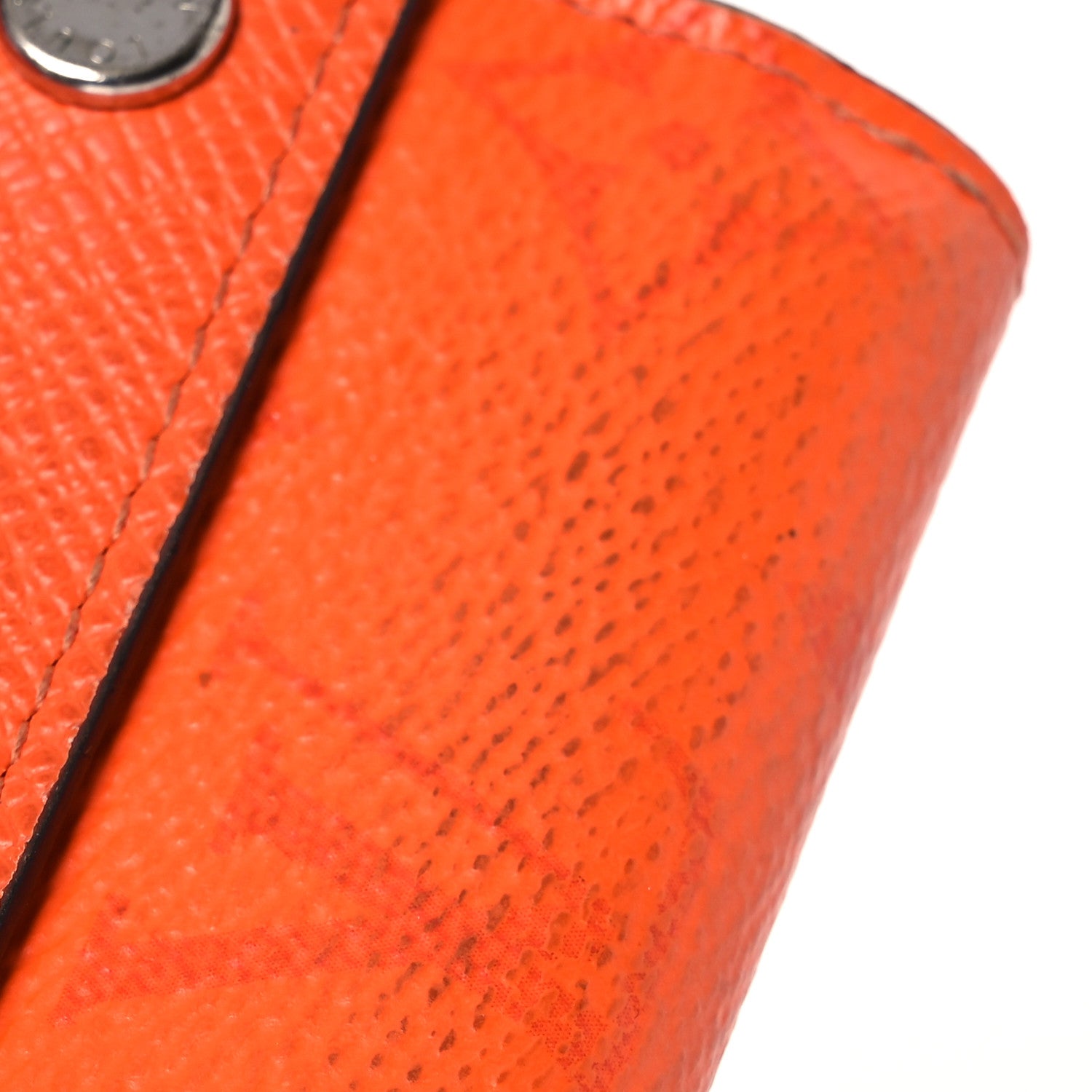 Louis Vuitton Monogram Taiga Discovery Compact Wallet Orange 13 of 14