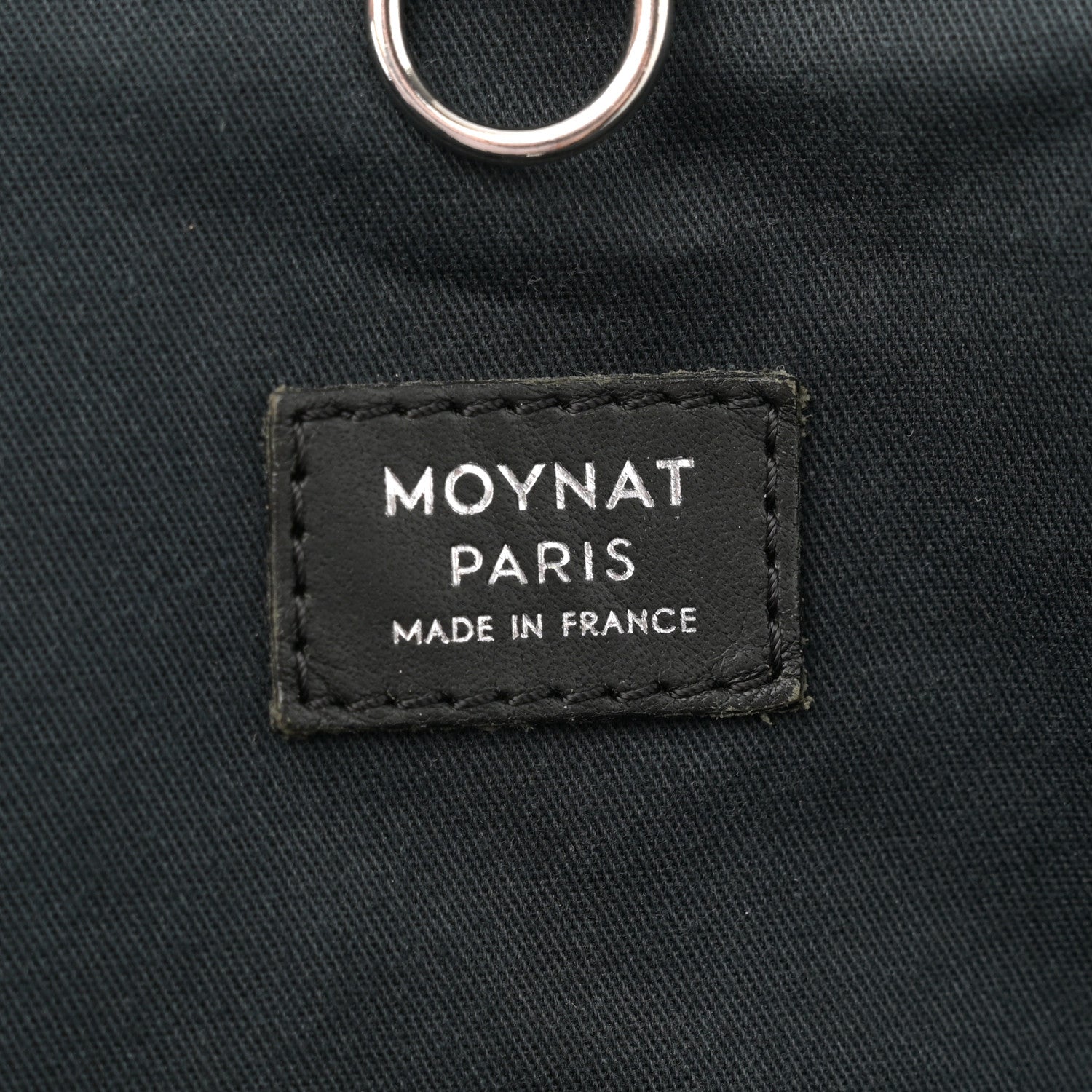Moynat Calfskin Canvas 1920 M Monogram MM Tote Black 6 of 14