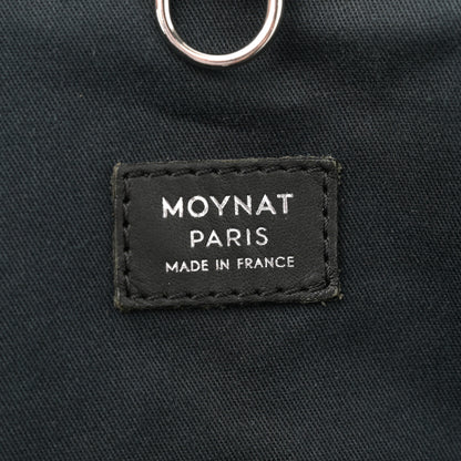 Moynat Calfskin Canvas 1920 M Monogram MM Tote Black 6 of 14