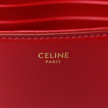 Celine Smooth Calfskin Tassel Belt Bag Red 6 of 8
