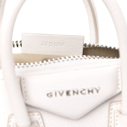 Givenchy Sugar Goatskin Mini Antigona White 8 of 12