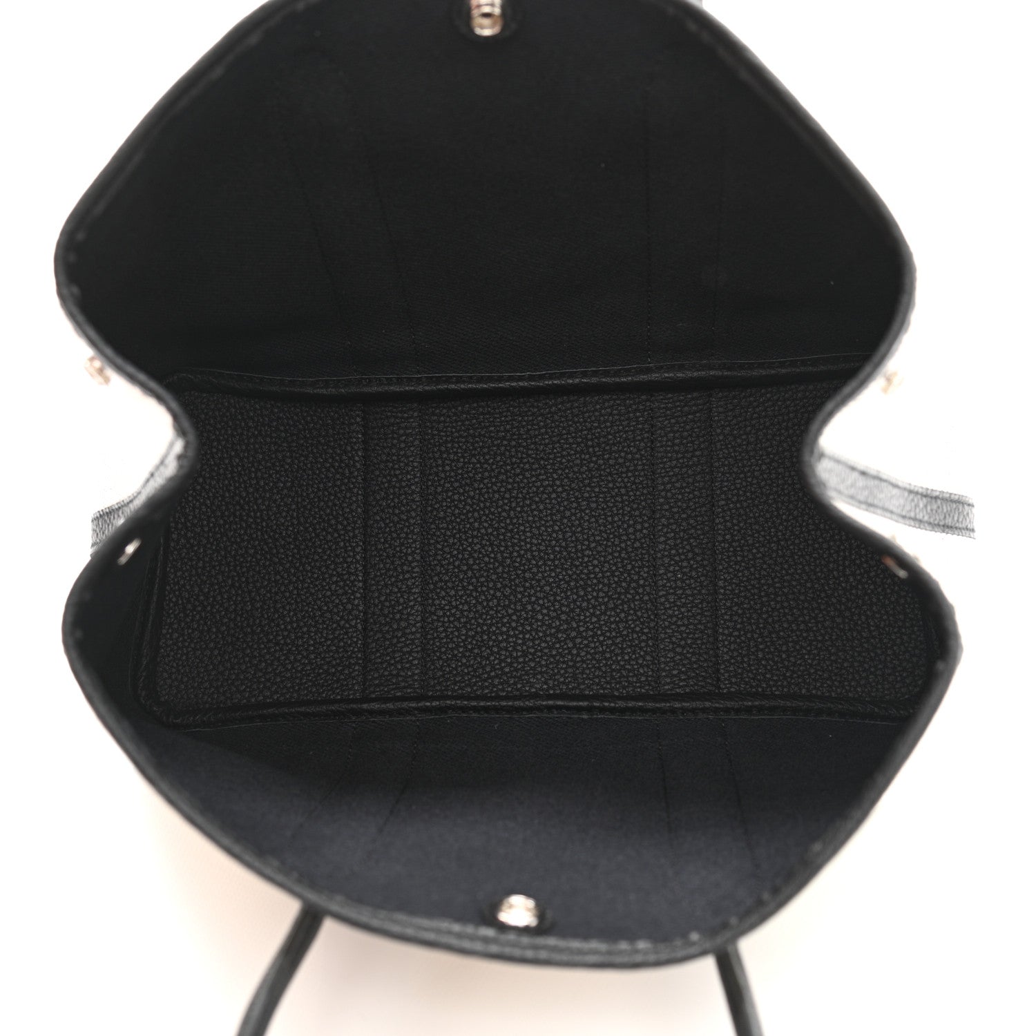 Hermes Twill H Negonda Garden Party 30 TPM Tote Ecru Black 5 of 11