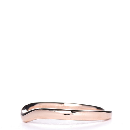 Tiffany 18K Rose Gold Elsa Peretti Wedding Band Ring 50 5.25 3 of 6