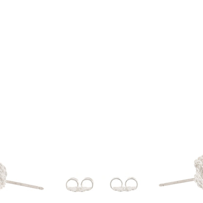 Tiffany Sterling Silver Twist Knot Earrings 3 of 5