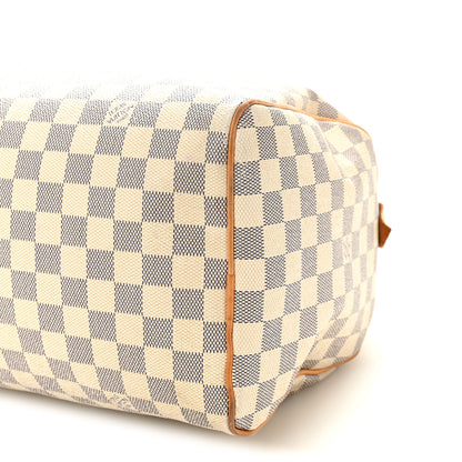 Louis Vuitton Damier Azur Speedy 30 10 of 12