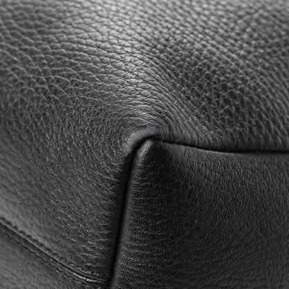 Burberry Grainy Leather Calfskin Hobo Black 8 of 8