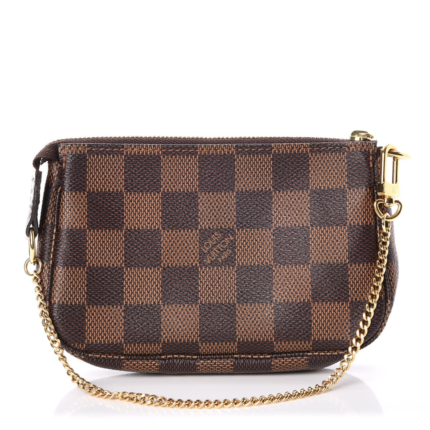 Louis Vuitton Damier Ebene Mini Pochette Accessories 1 of 7