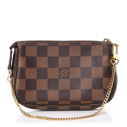 Louis Vuitton Damier Ebene Mini Pochette Accessories 1 of 7