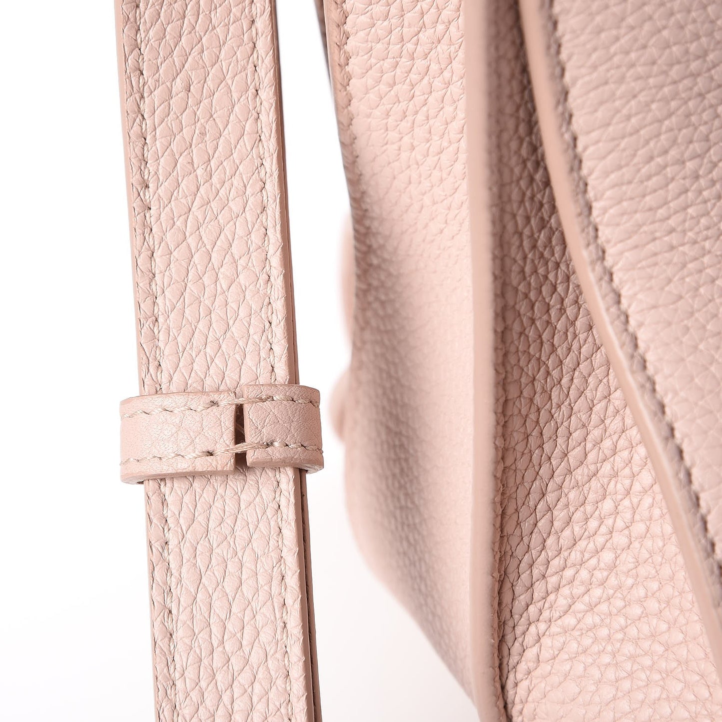 Grained Calfskin Small Supple Sac De Jour Rose