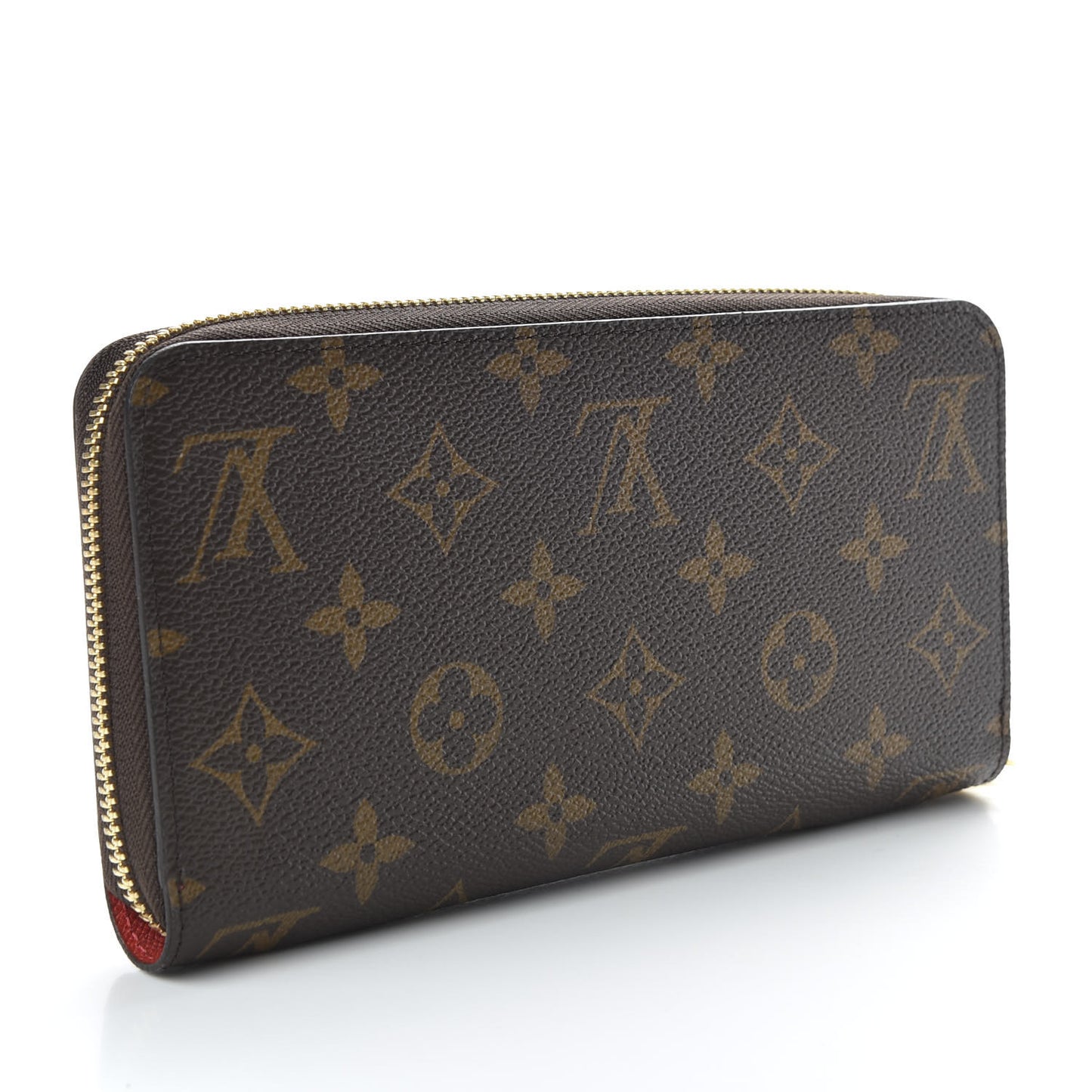 Monogram Zippy Wallet Coquelicot