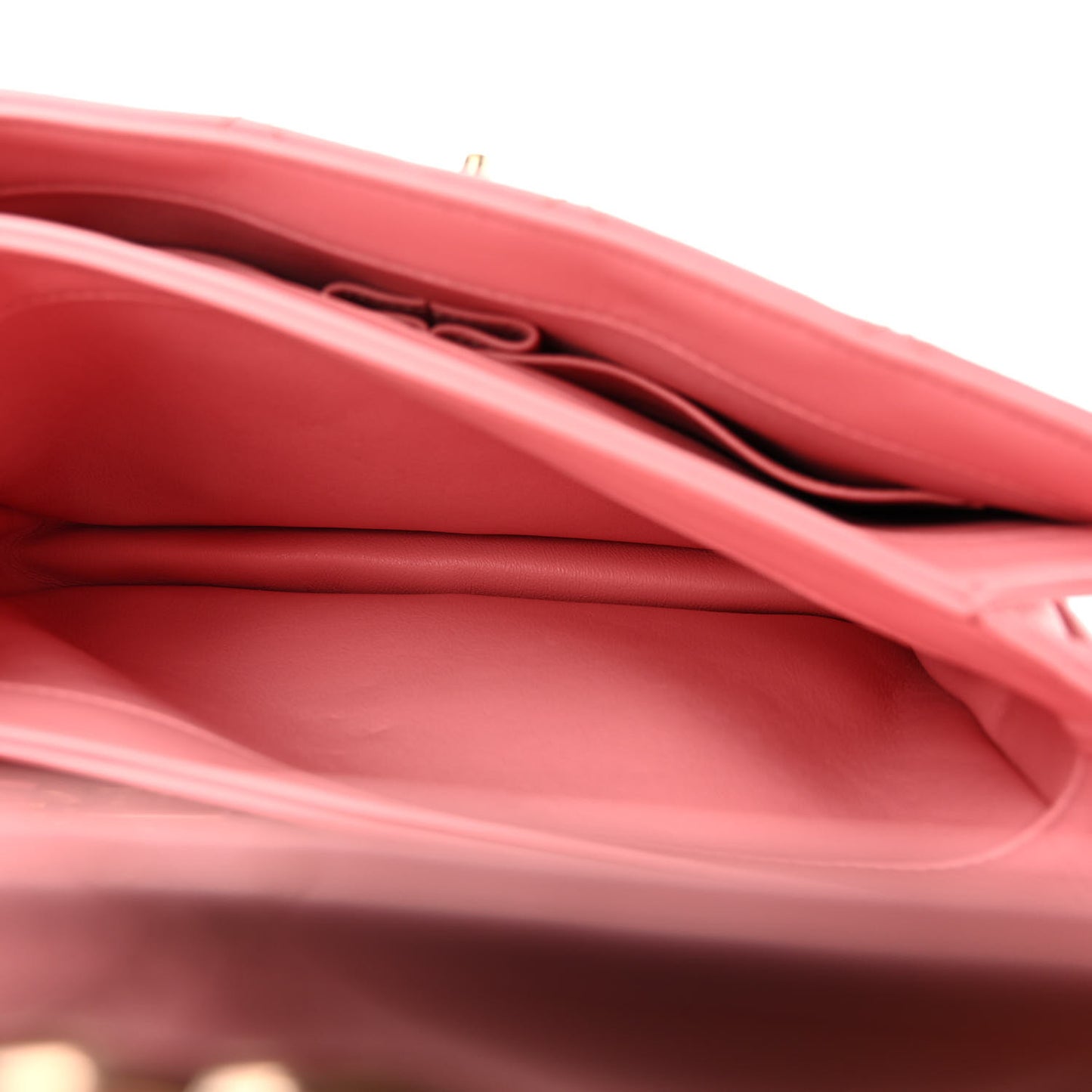 Lambskin Quilted Small Trendy CC Flap Dual Handle Bag Pink