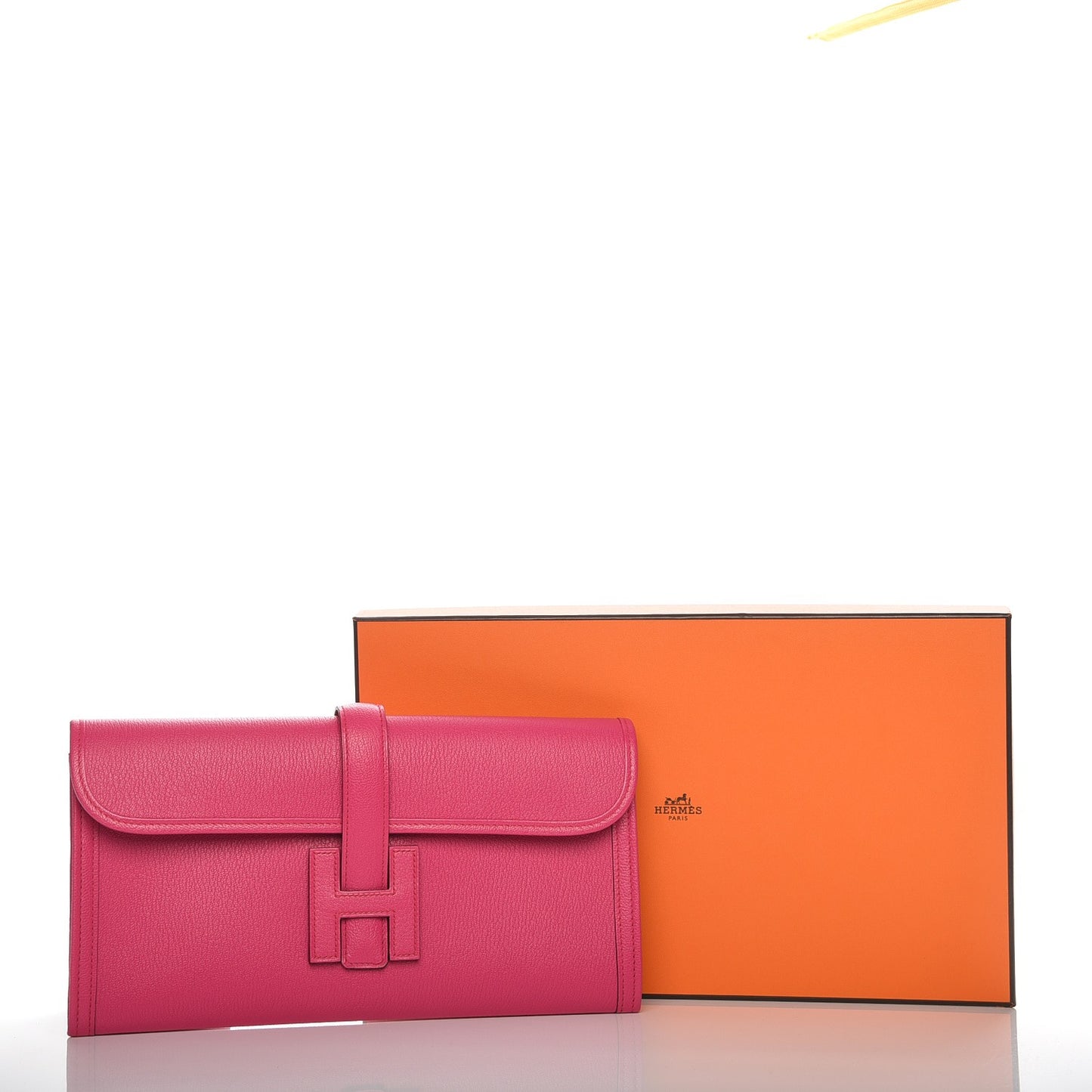 Chèvre Mysore Jige Elan 29 Clutch Rose Shocking