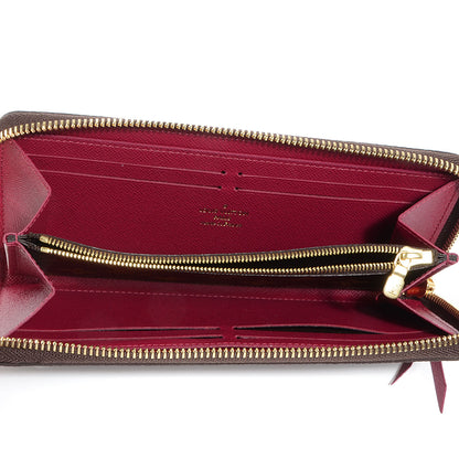 Louis Vuitton Monogram Clemence Wallet Fuchsia 7 of 8