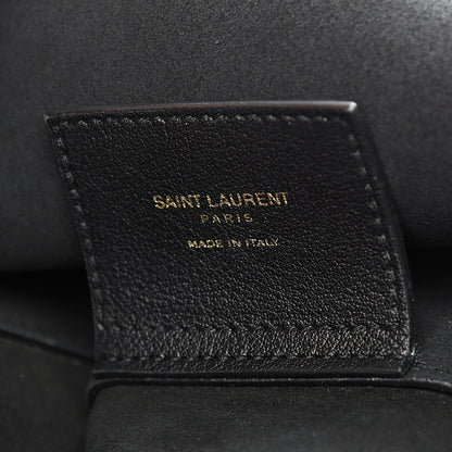 Saint Laurent Calfskin Large Shopping Tote Black 6 of 17