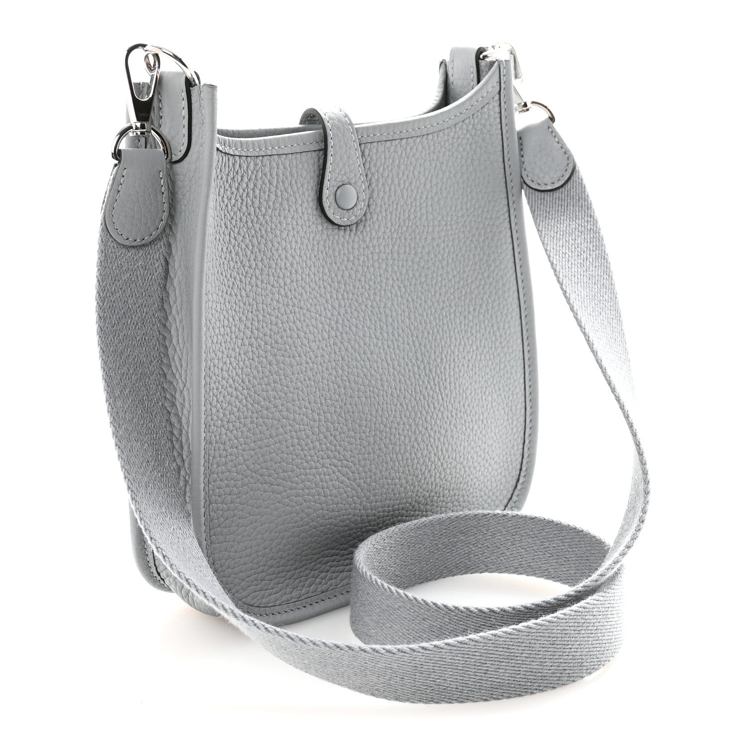 Hermes Taurillon Clemence Evelyne TPM Gris Pantin 1876257
