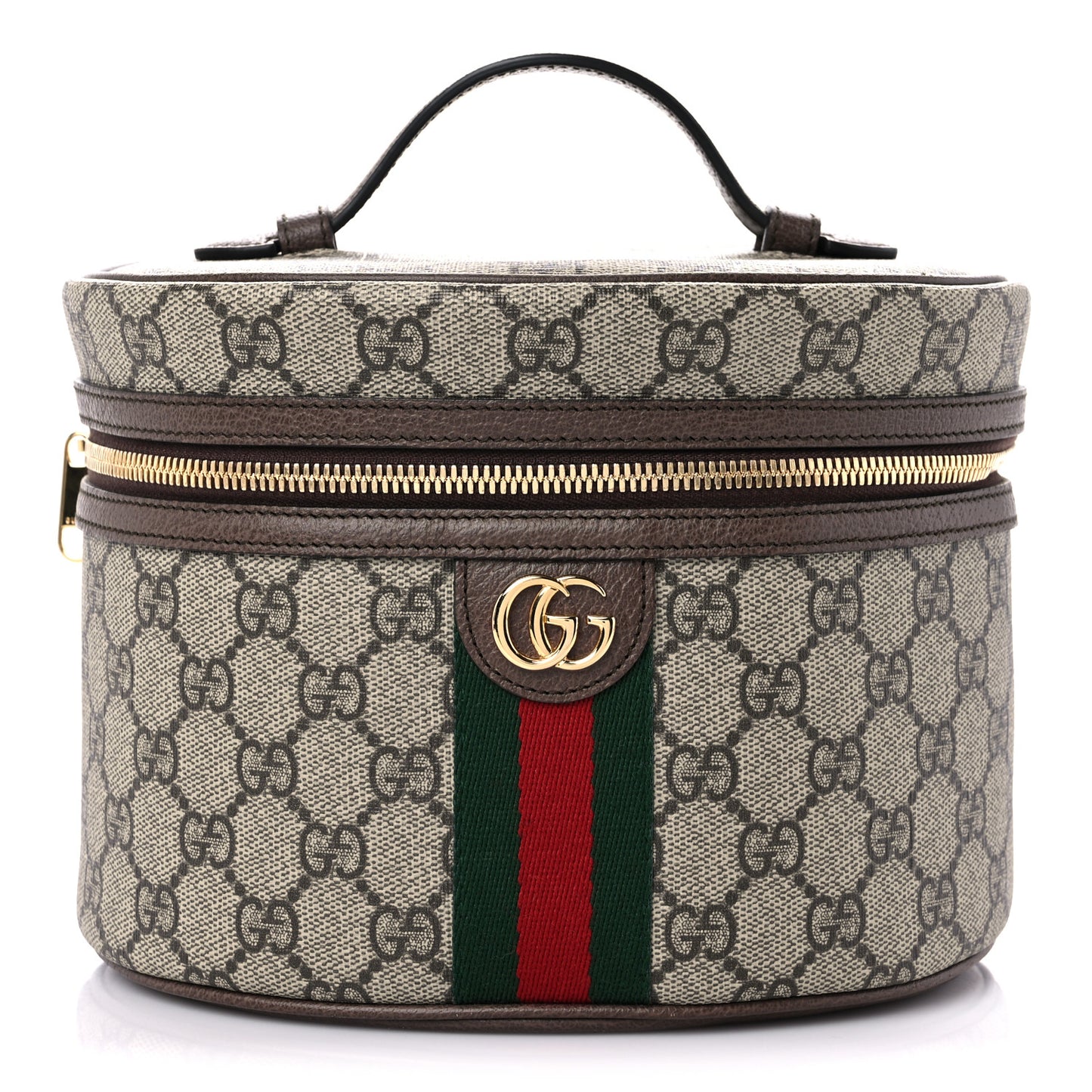 GG Supreme Monogram Ophidia Vanity Cosmetic Case