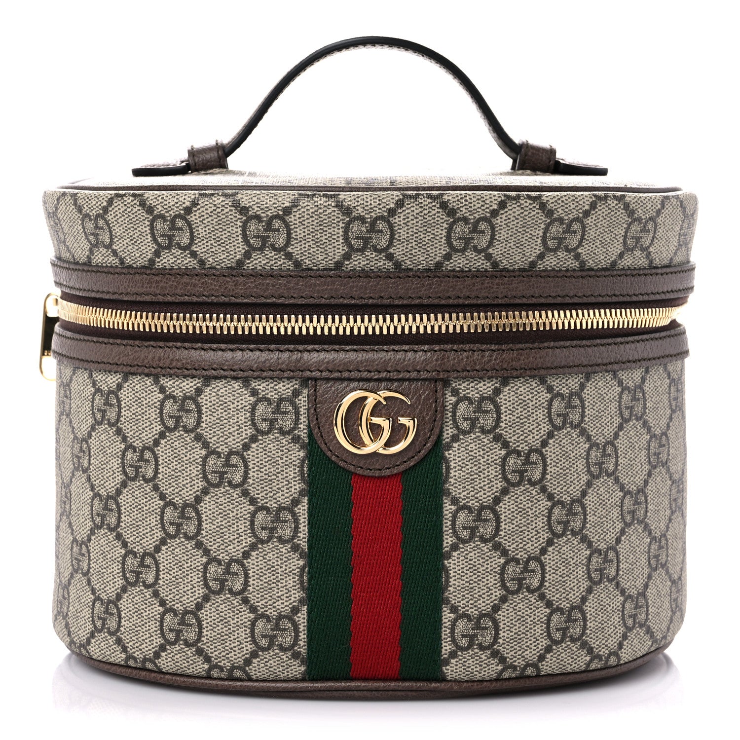 Gucci GG Supreme Monogram Ophidia Vanity Cosmetic Case 1 of 10