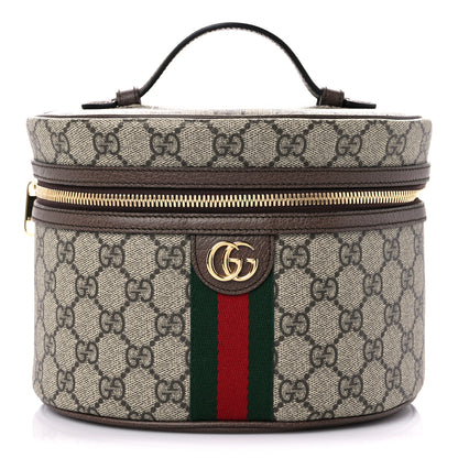 Gucci GG Supreme Monogram Ophidia Vanity Cosmetic Case 1 of 10