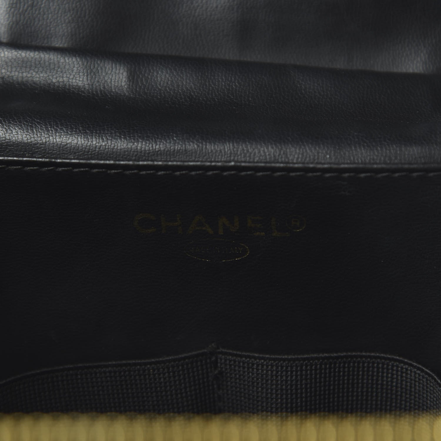 Chanel Caviar CC Vanity Train Case Black 8 of 10