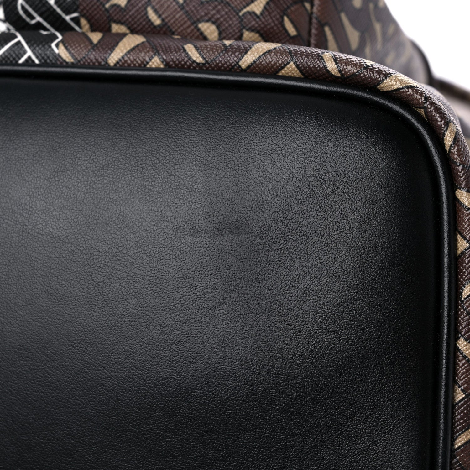 Burberry E-Canvas Monogram Stripe Backpack Bridle Brown 9 of 13