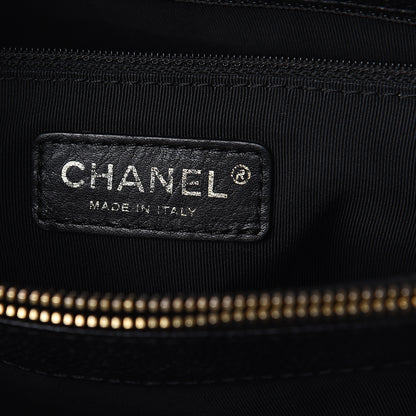 Chanel Caviar Quilted Grand Shopping Tote GST Black 5 of 9