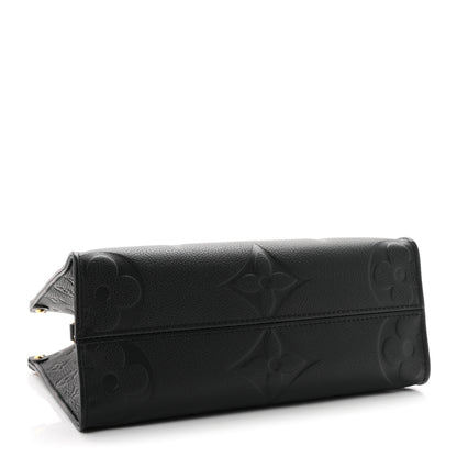 Louis Vuitton Empreinte Monogram Giant Onthego PM Black 4 of 9