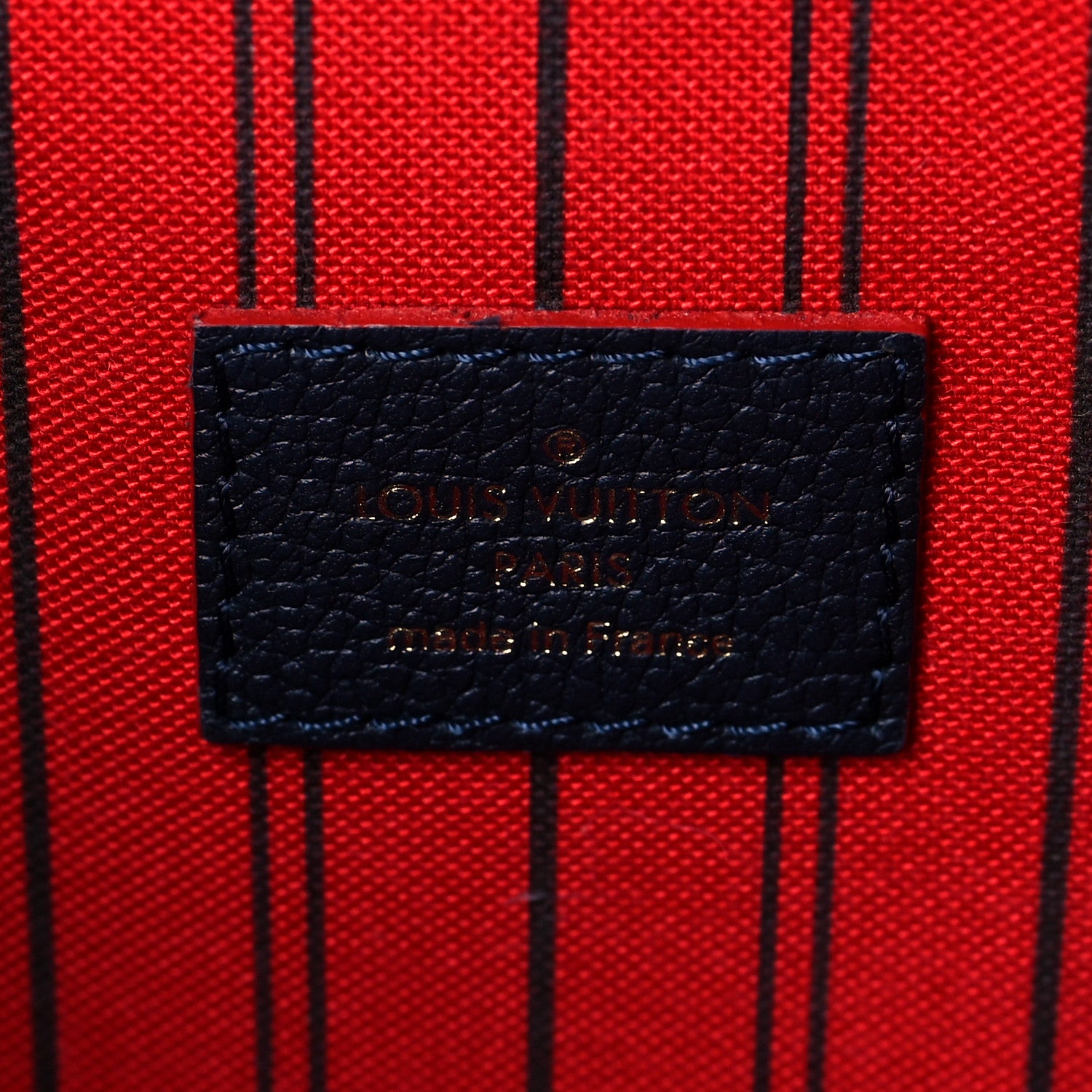 Louis Vuitton Empreinte Pochette Metis Marine Rouge 6 of 9