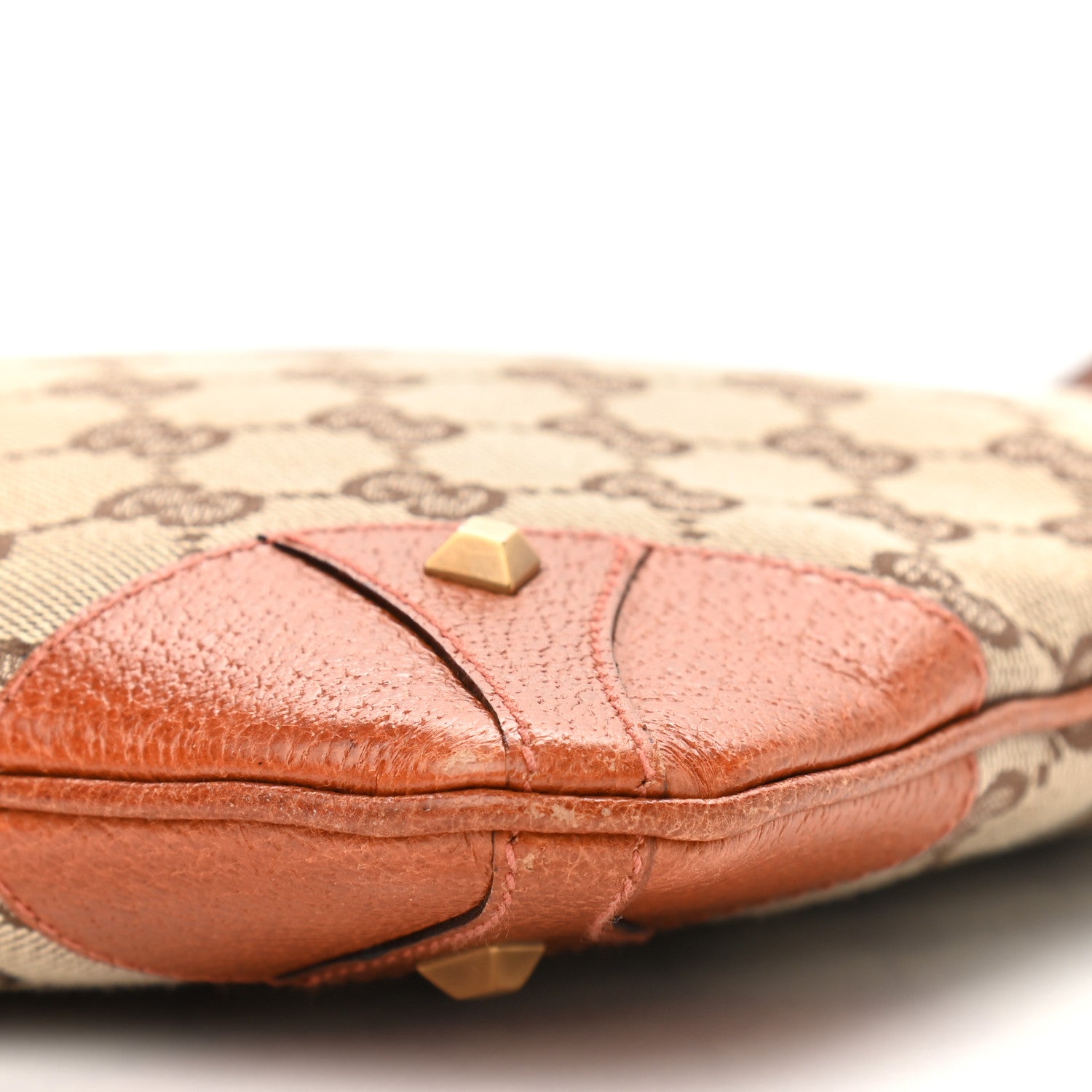 Gucci Monogram Studded Messenger Orange 10 of 10