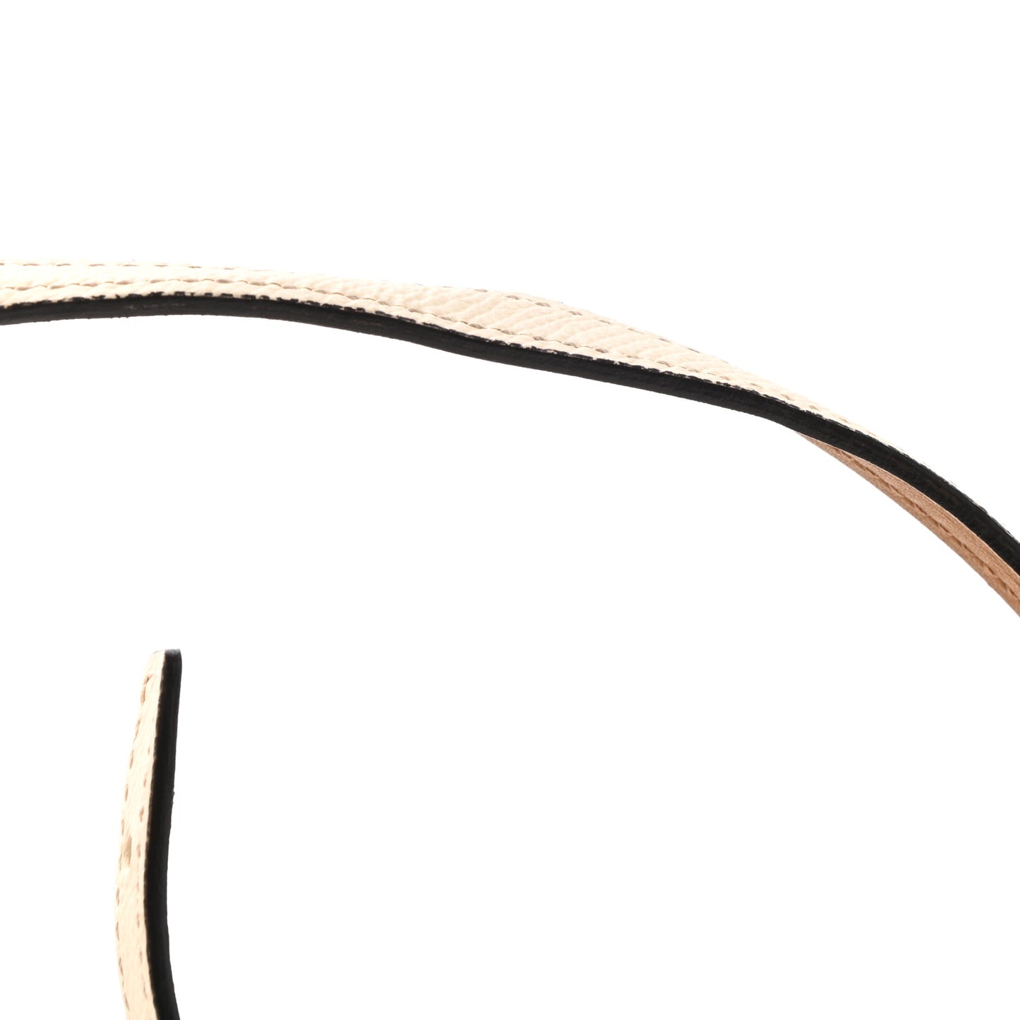 Epsom 13mm Belt Strap Craie