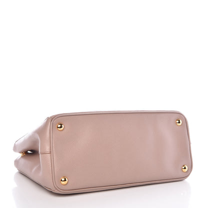 Prada Saffiano Small Galleria Double Zip Tote Cammeo 5 of 9