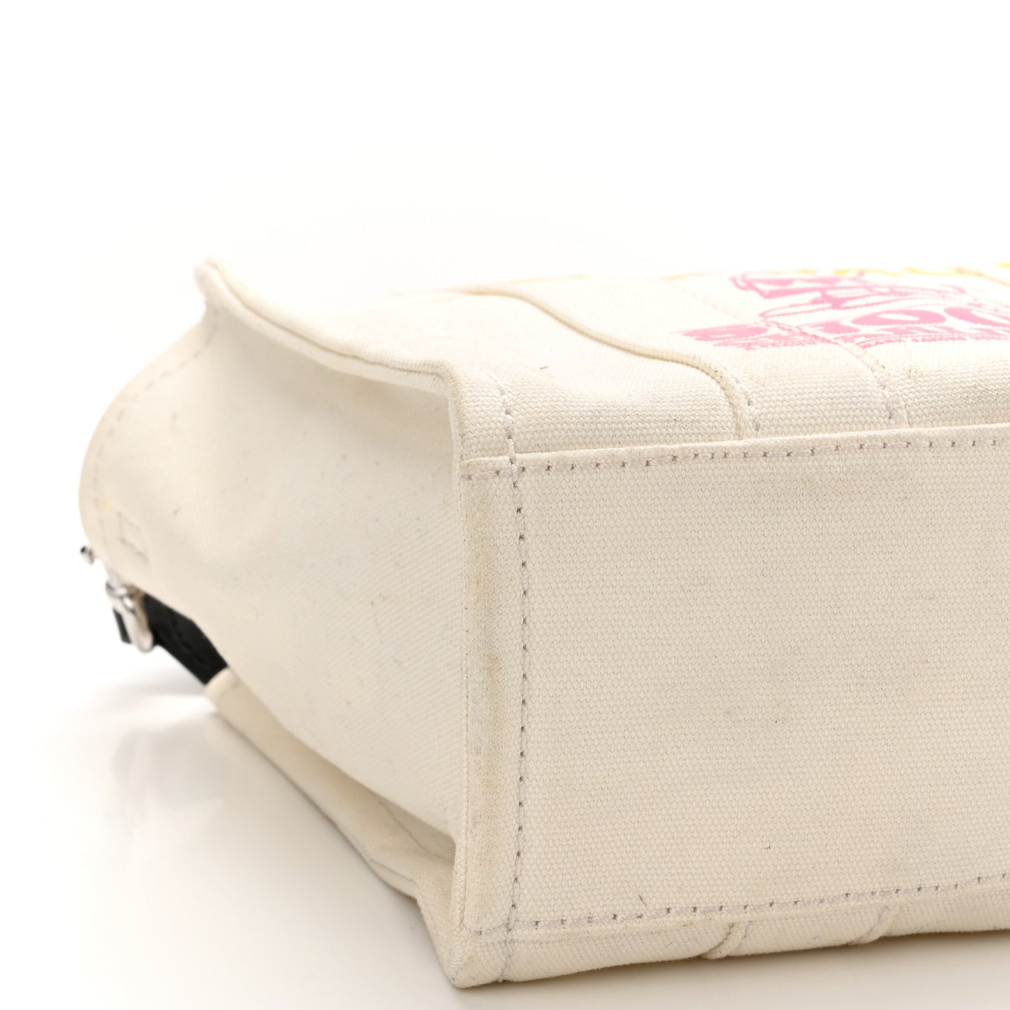 X PEANUTS Canvas Tote Bag White