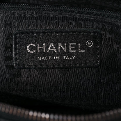 Chanel Caviar Square Stitched Tote Black 5 of 12