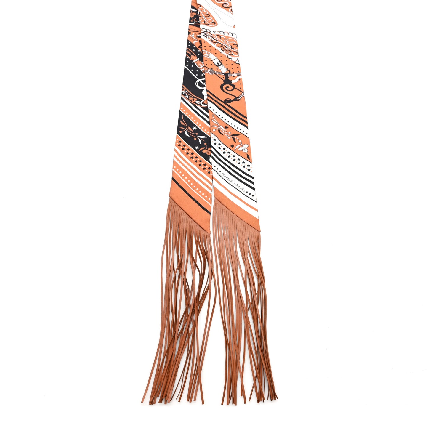 Silk Festival Des Amazones Bandana Fringed Barenia
