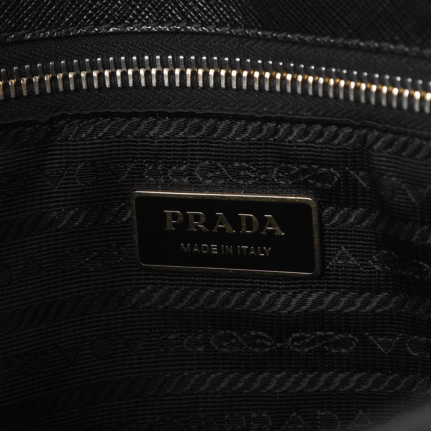 Prada Saffiano Large Galleria Double Zip Tote Black 6 of 11