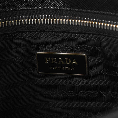 Prada Saffiano Large Galleria Double Zip Tote Black 6 of 11