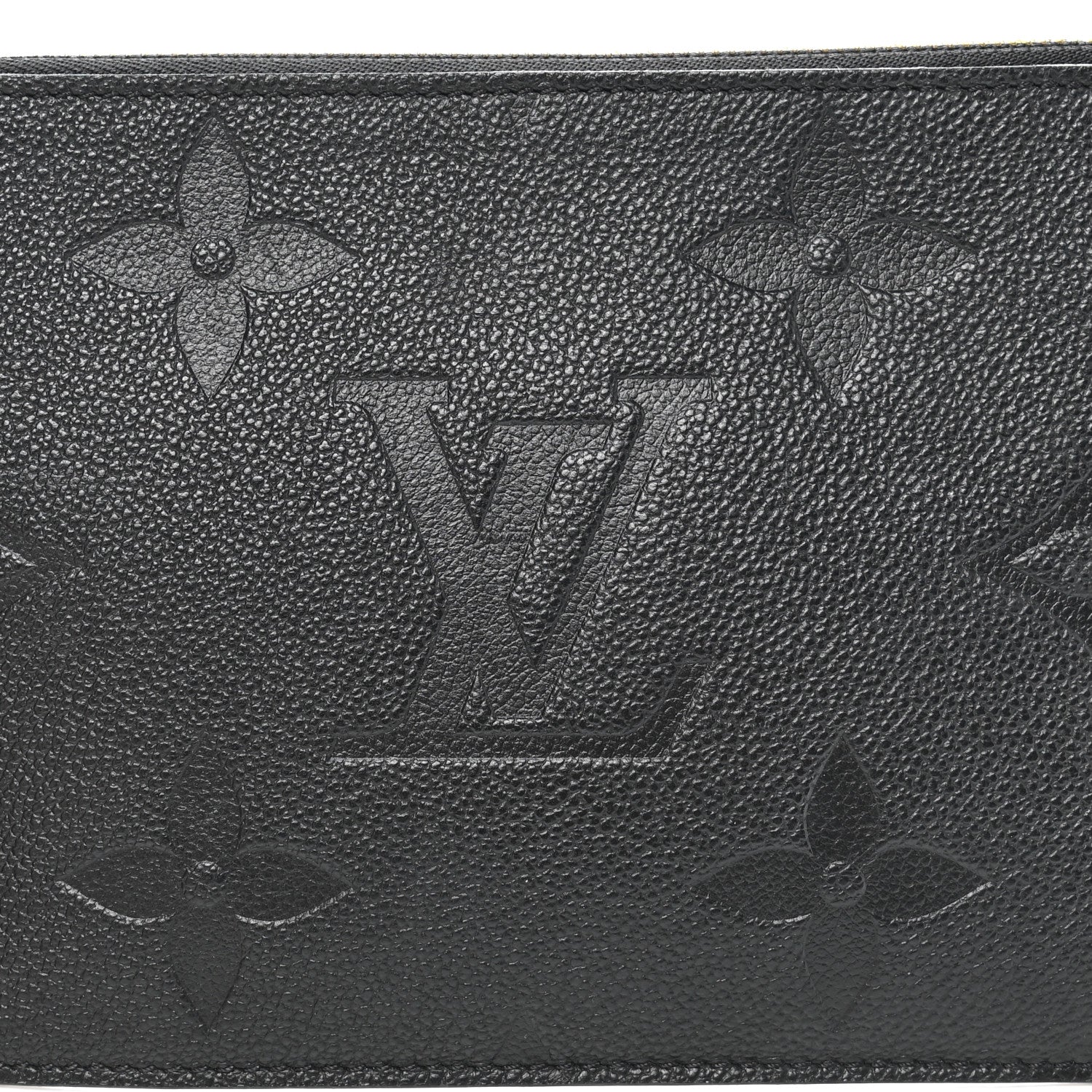 Louis Vuitton Empreinte Monogram Giant Neverfull MM Pochette Black 6 of 6