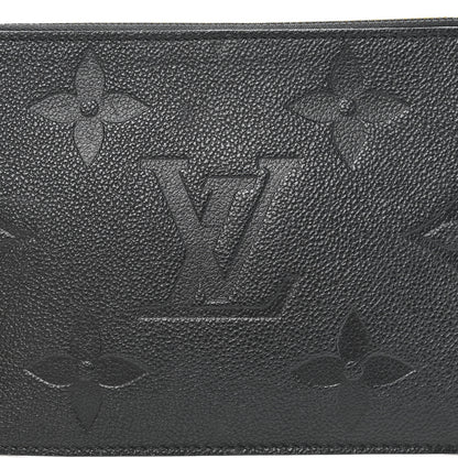 Louis Vuitton Empreinte Monogram Giant Neverfull MM Pochette Black 6 of 6