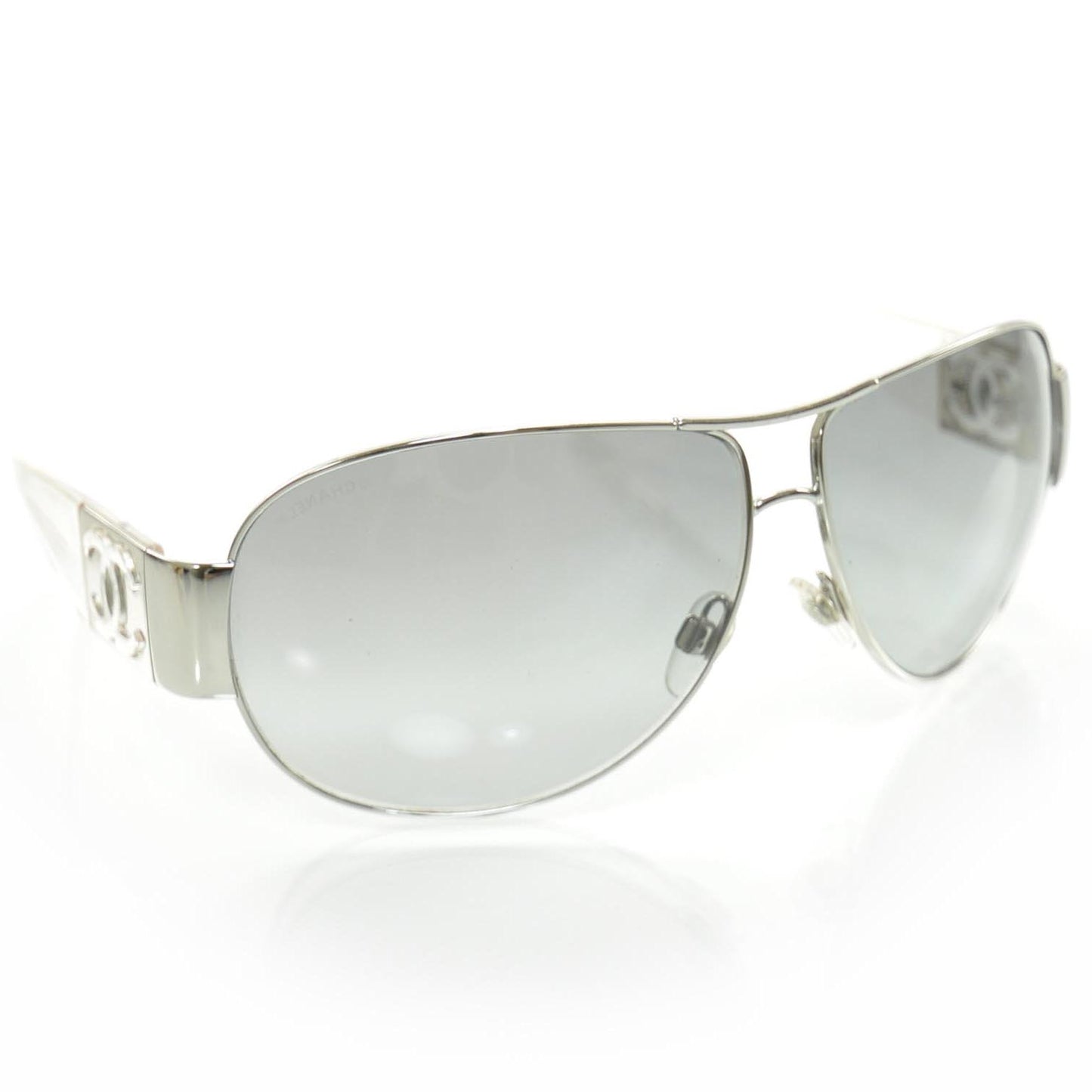 Aviator Sunglasses 4128 Clear