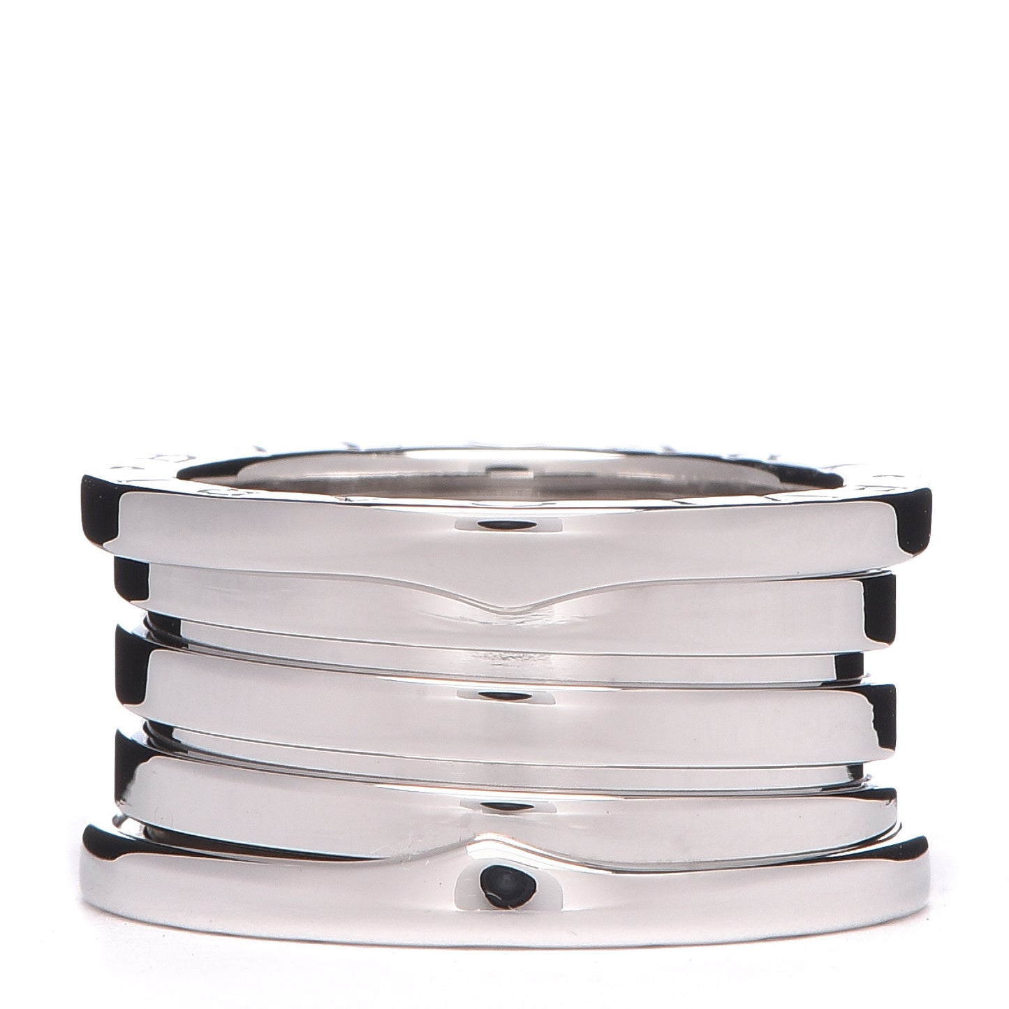 18K White Gold B.Zero1 Four-Band Ring 50 5.25