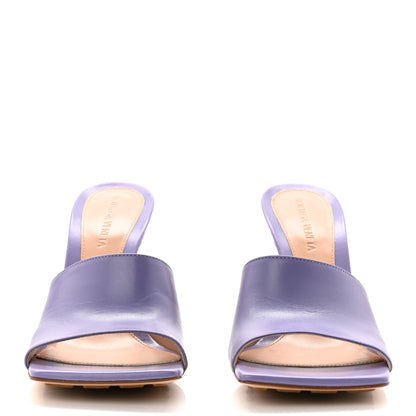 Bottega Veneta Lambskin Stretch Mule Sandals 37.5 Lavender 3 of 9